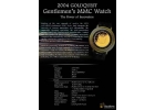 2004 gentleman gold mmc watch